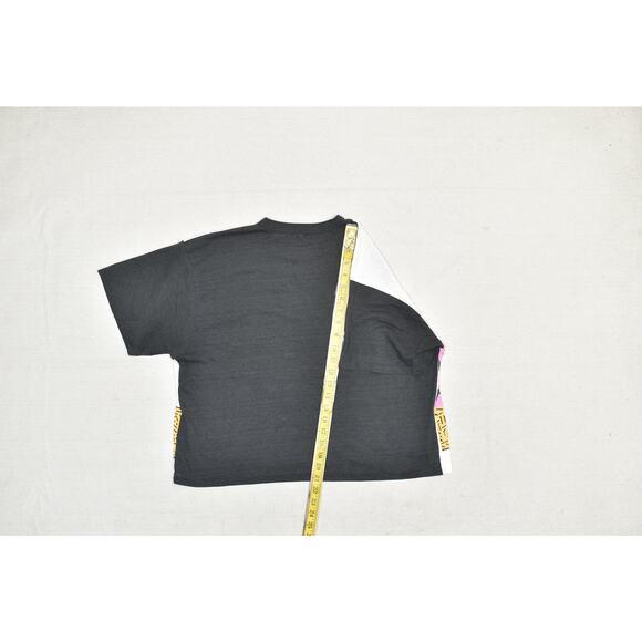 Vintage 90s Goofy Movie Surf T-Shirt Disney Single Stitch Black Size XL - Picture 7 of 8